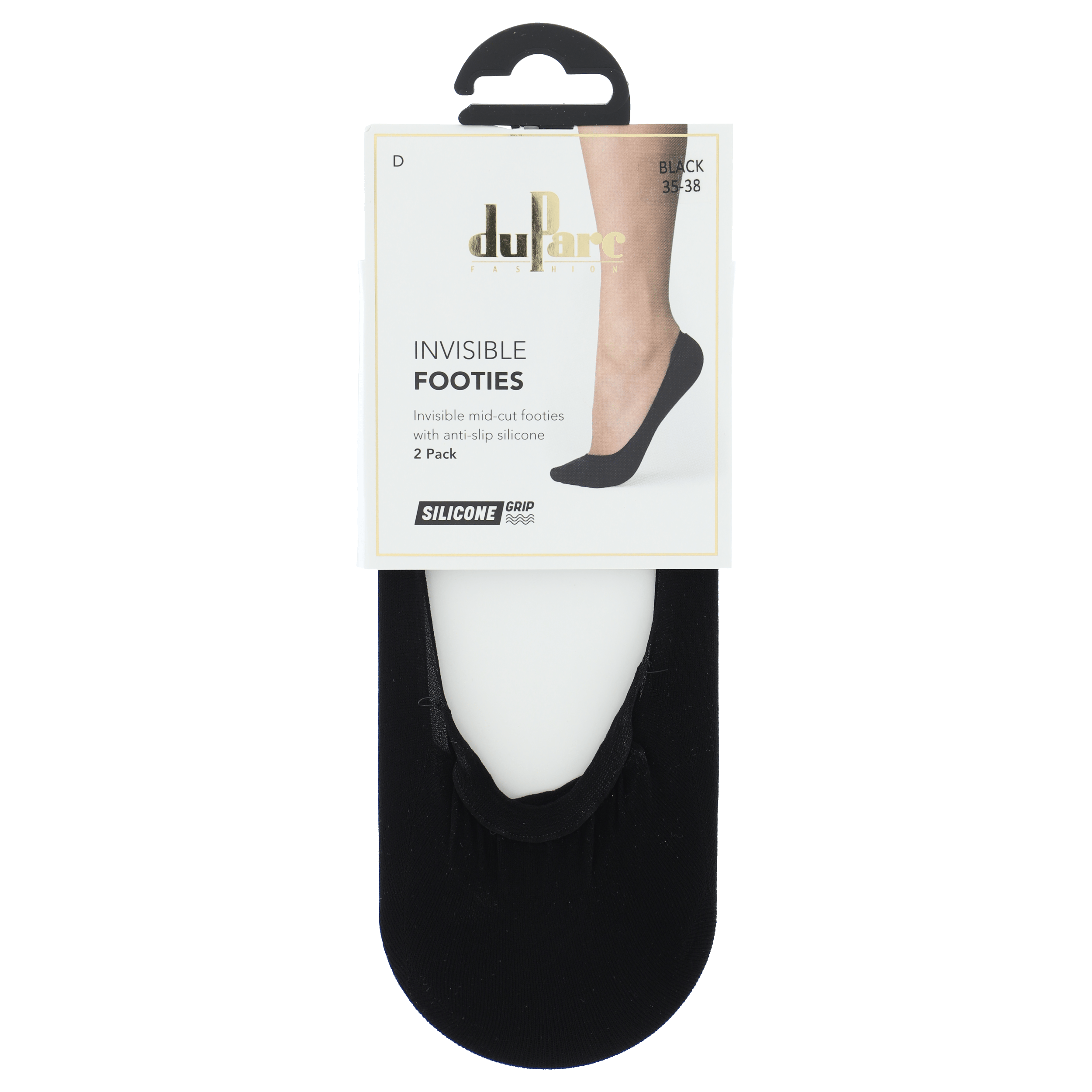 DuParc DP9511 KV mousse midcut zwart 35-38