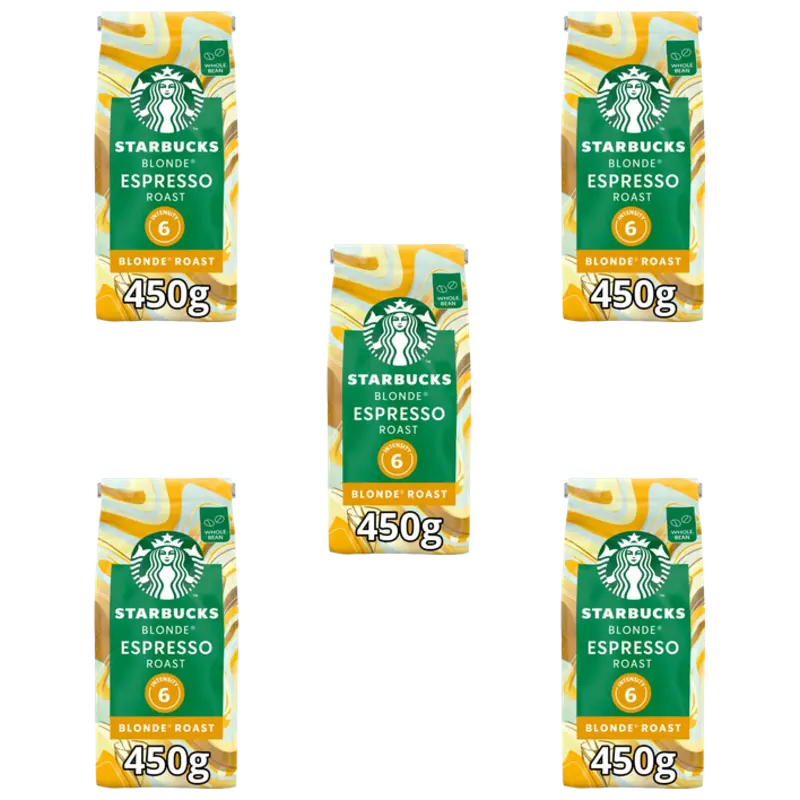 Starbucks Blonde espresso roast koffiebonen 5-pack