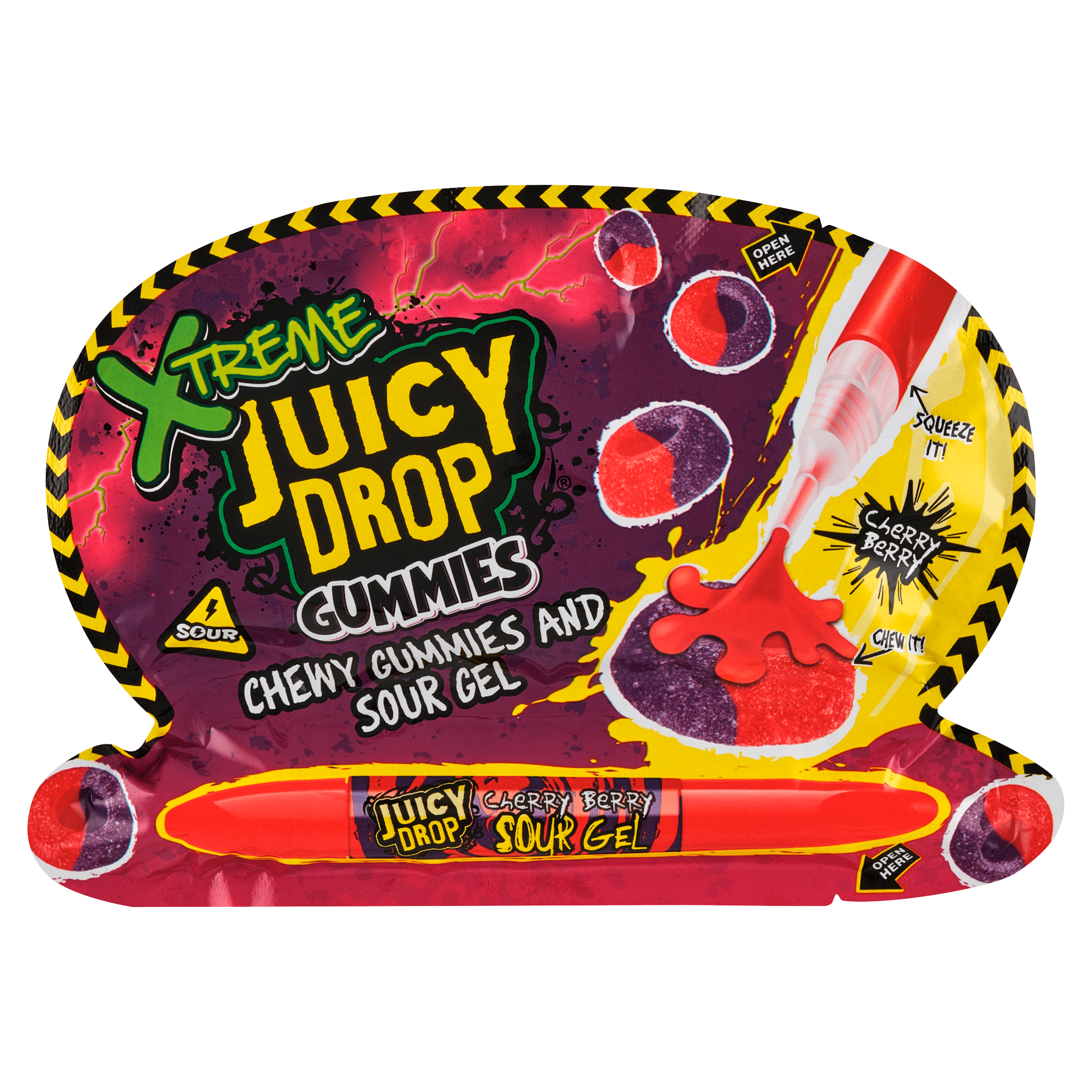 Bazooka Juicy drops gummies extreme