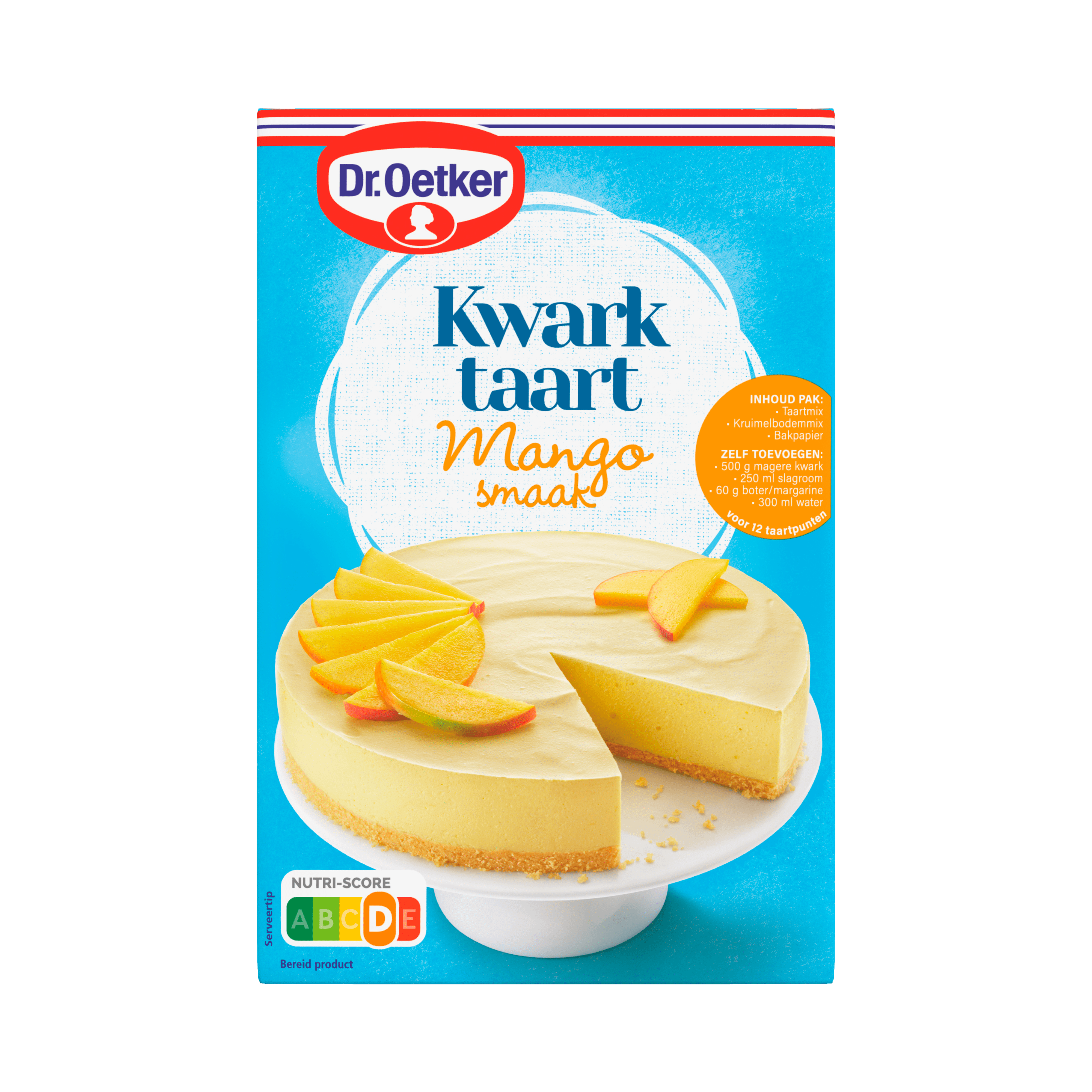 Dr. Oetker Kwarktaart Mangosmaak