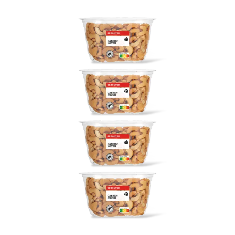 AH Gezouten cashewnoten 4-pack