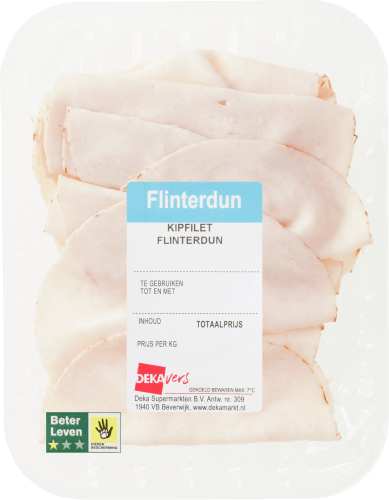 DekaVers Kipfilet flinterdun