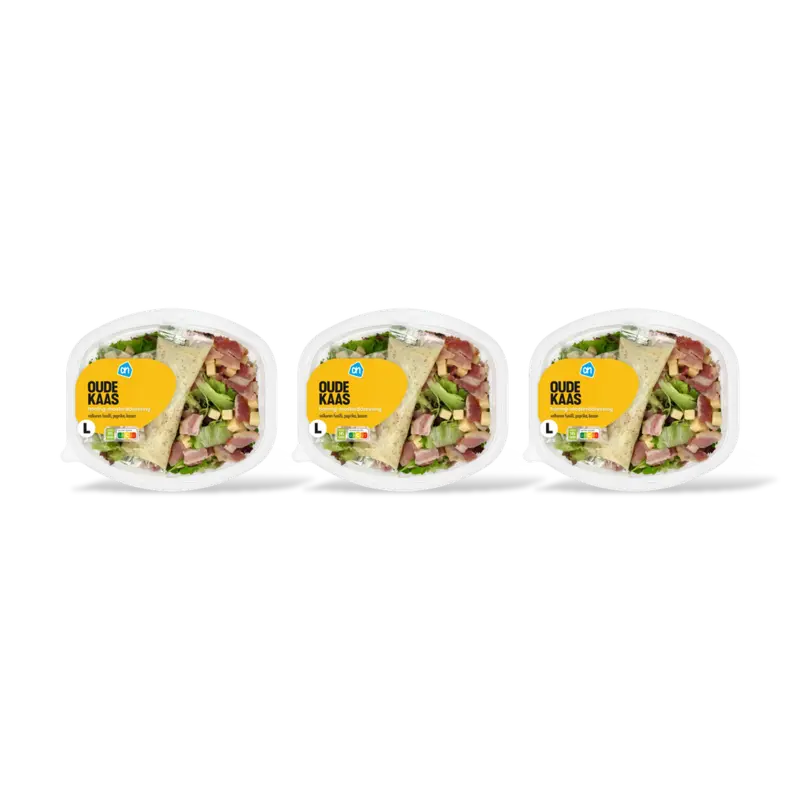 AH Maaltijdsalade oude kaas 3-pack