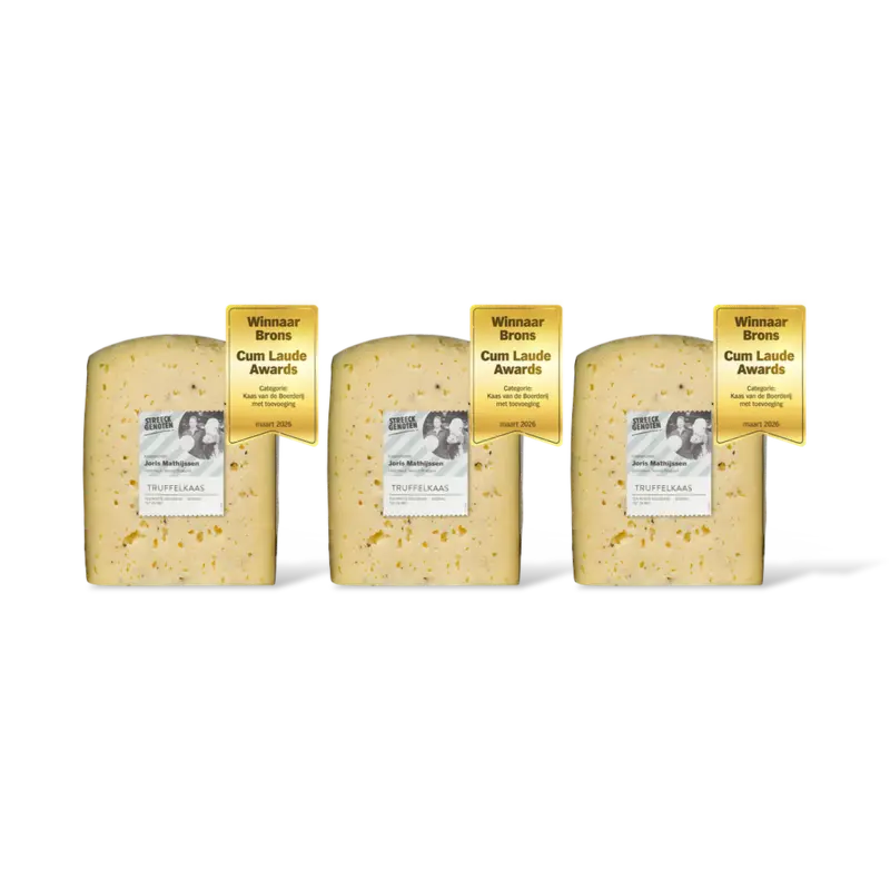Streeckgenoten Mathijssen truffelkaas 3-pack