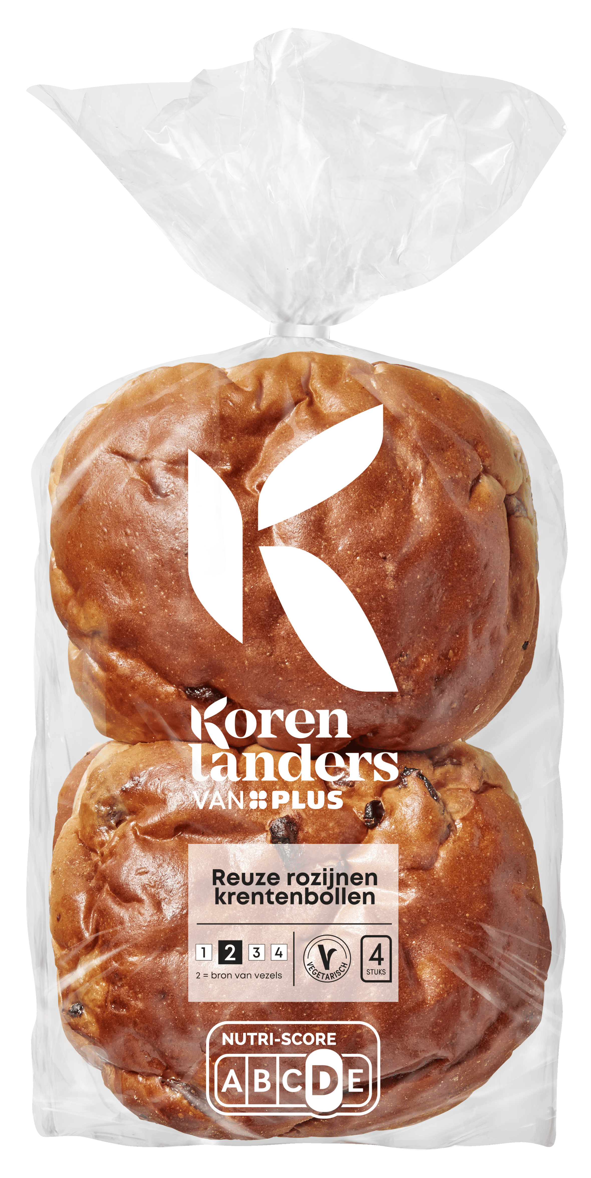 PLUS Korenlanders Reuze krenten rozijnen bollen
