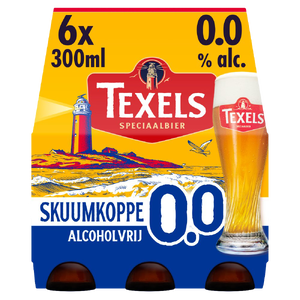 Texels 0% Skuumkoppe 6x300ml Fles