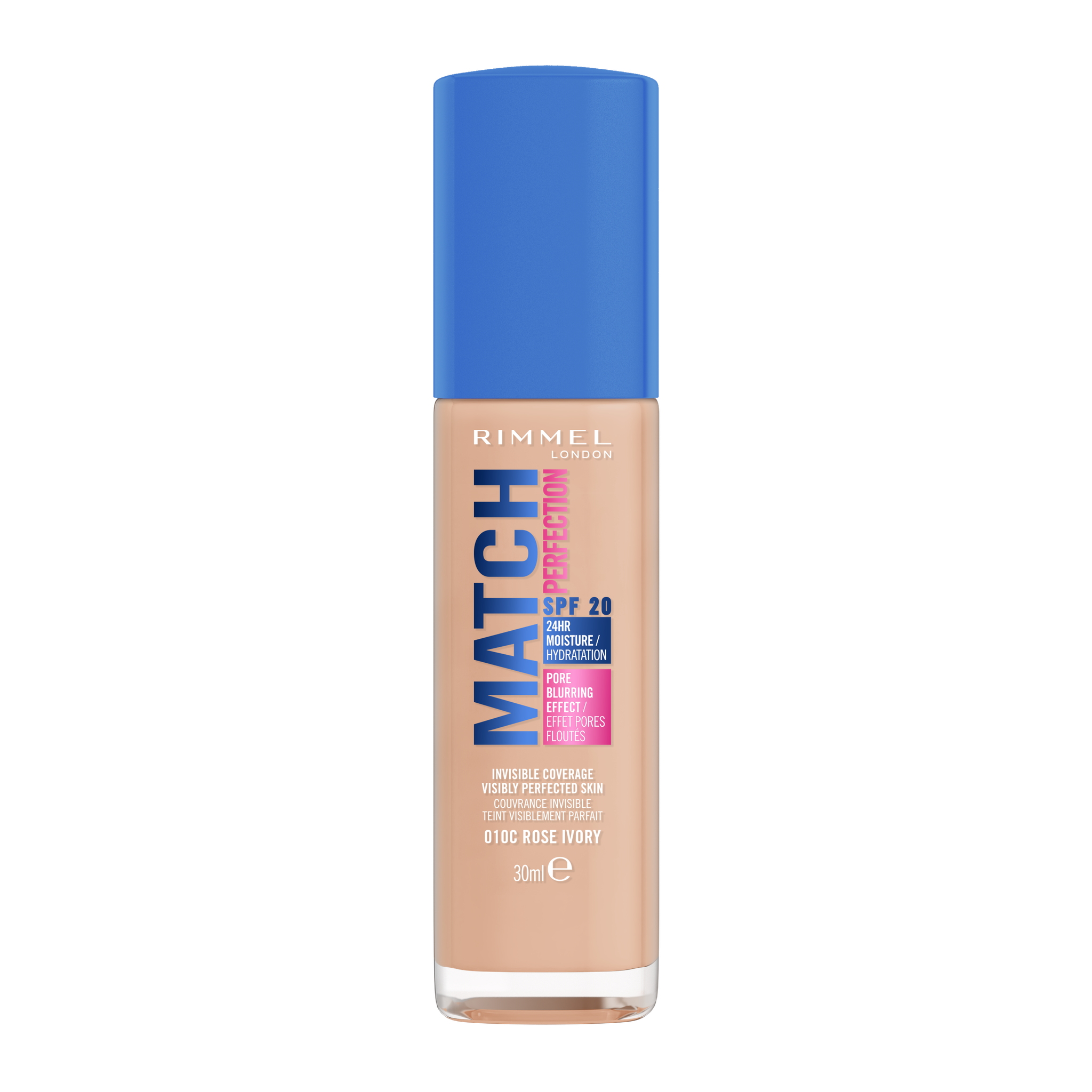 Rimmel Match Perfection Foundation 010C Rose Ivory 30 Ml