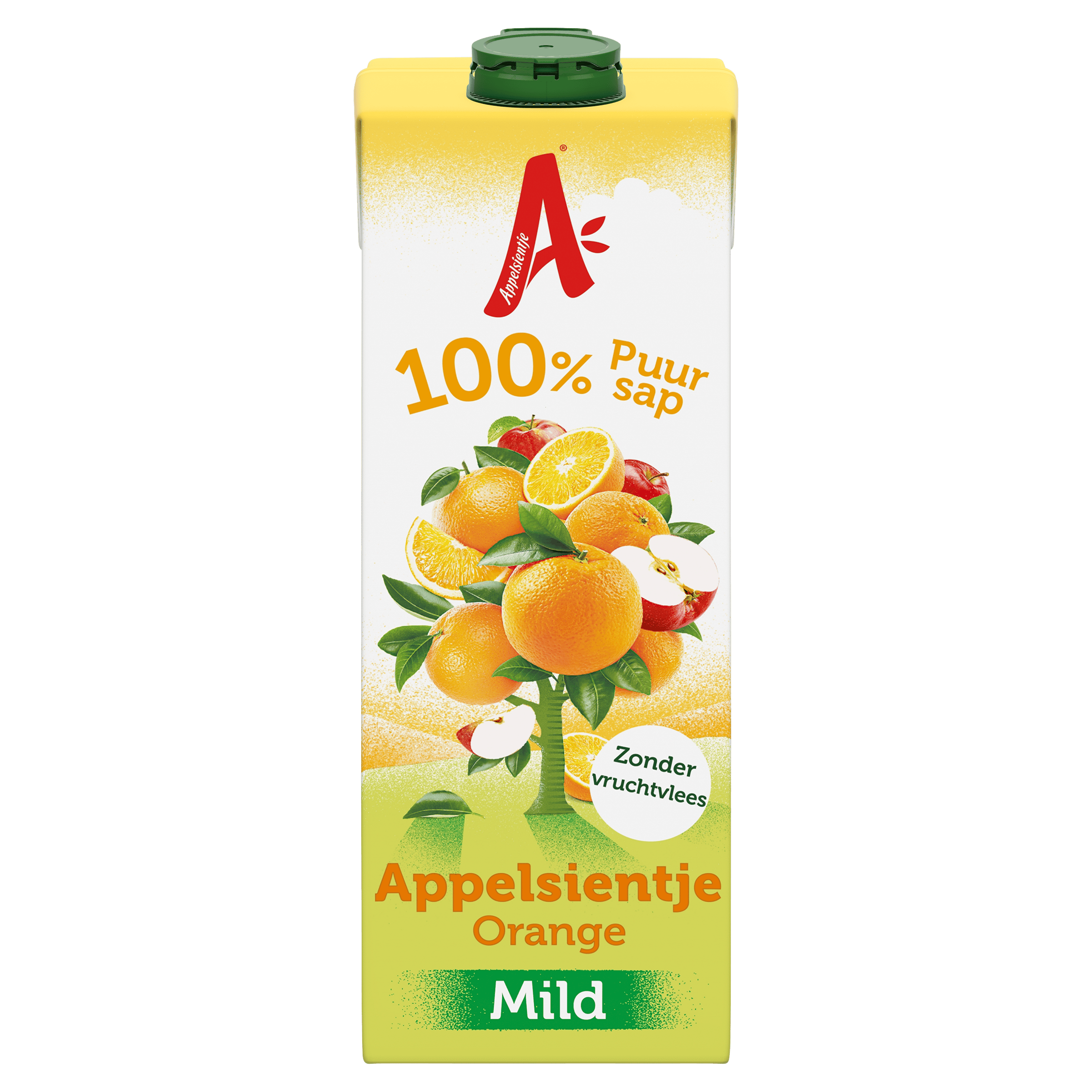 Appelsientje Sinaasappelsap zonder vruchtvlees