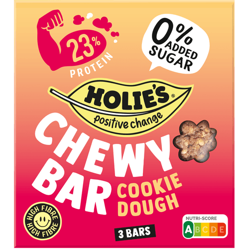 Holie's Chewy bar cookie dough 3 st.