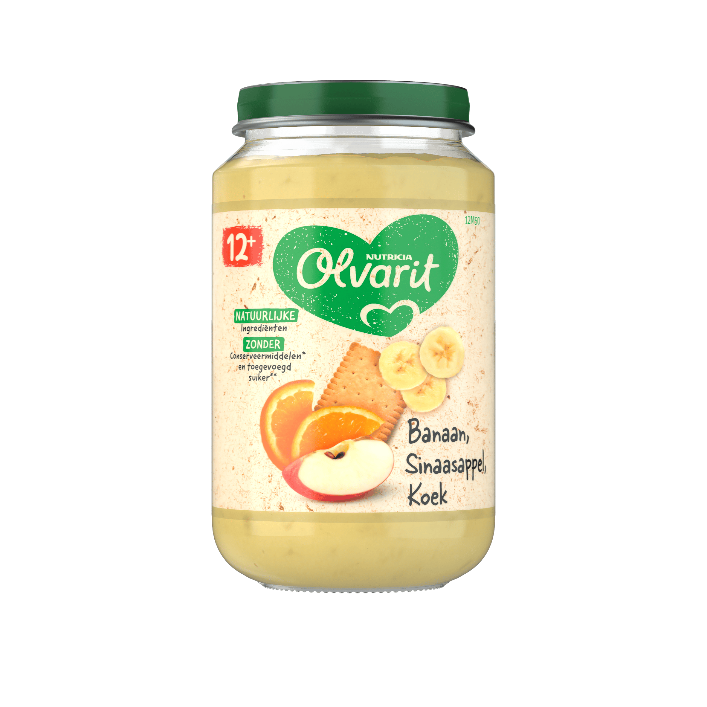 Olvarit 12+mnd Banaan Sinaasappel Koek