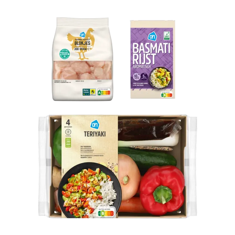 AH Japanse Teriyaki Verspakket