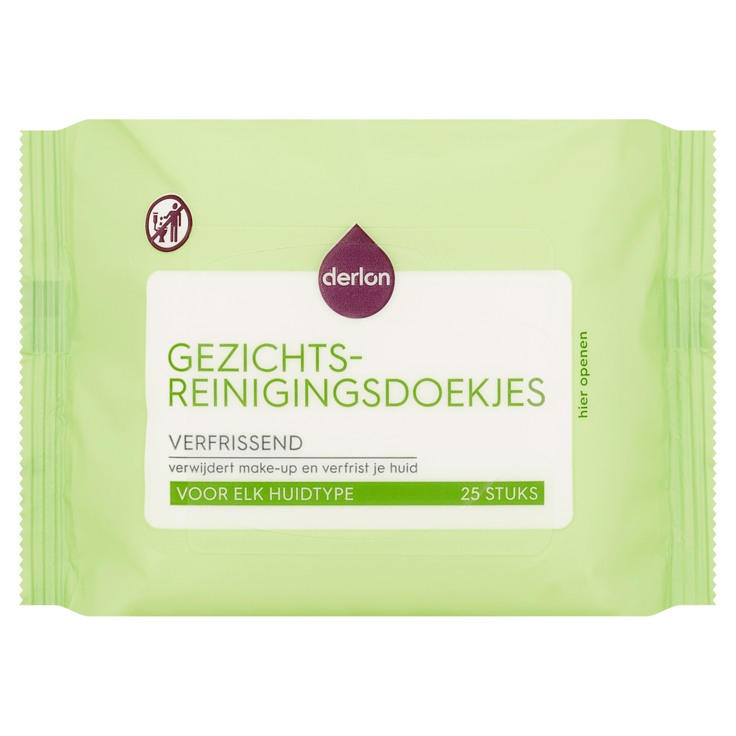 Derlon Gezichtsreinigingsdoekjes
