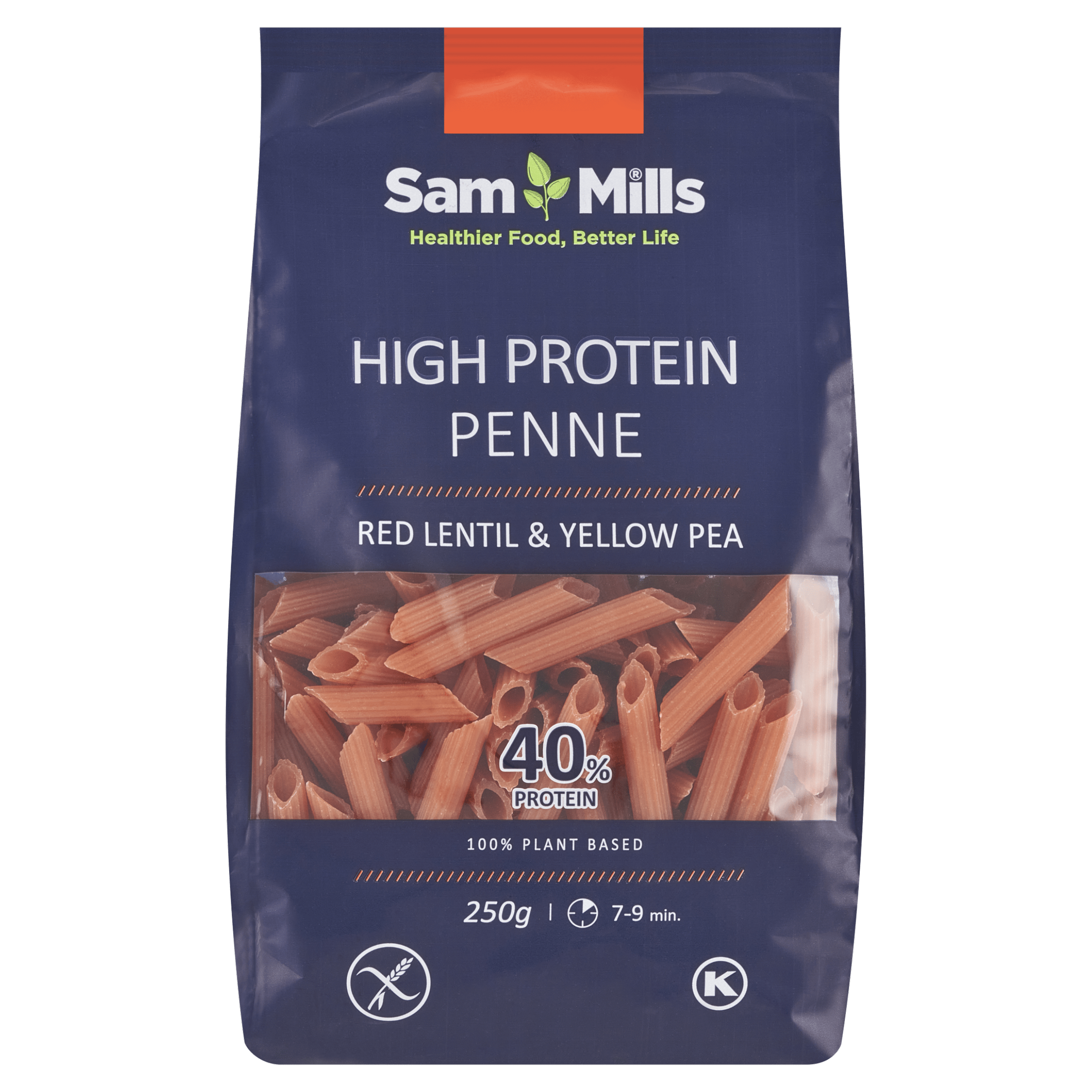 Sam Mills GV Protein red lent & yel pea penne