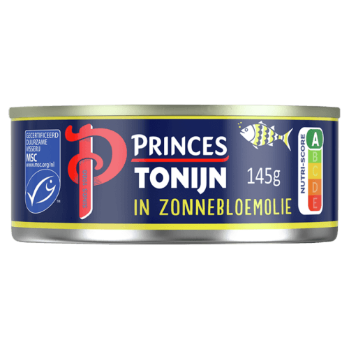 Princes Tonijnstukken in zonnebloemolie