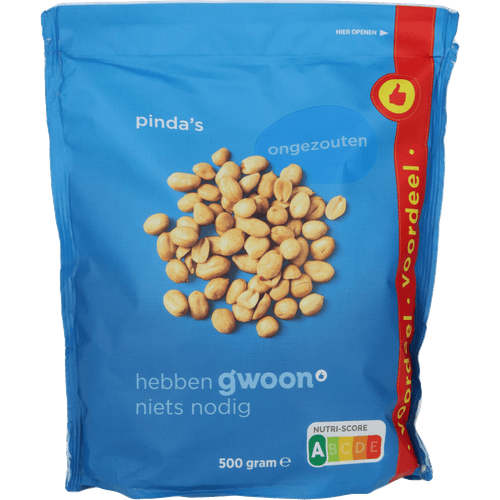 G'woon Pindas ongezouten