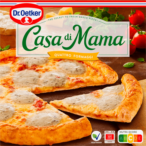 Dr. Oetker Casa di mama pizza quattro formaggi