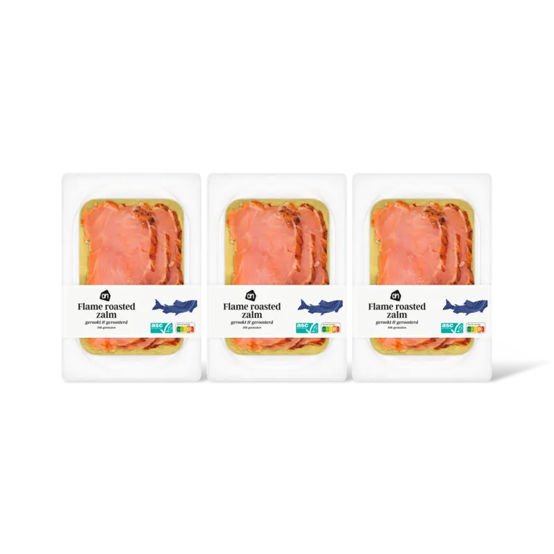 AH Flame roasted zalm 3-pack