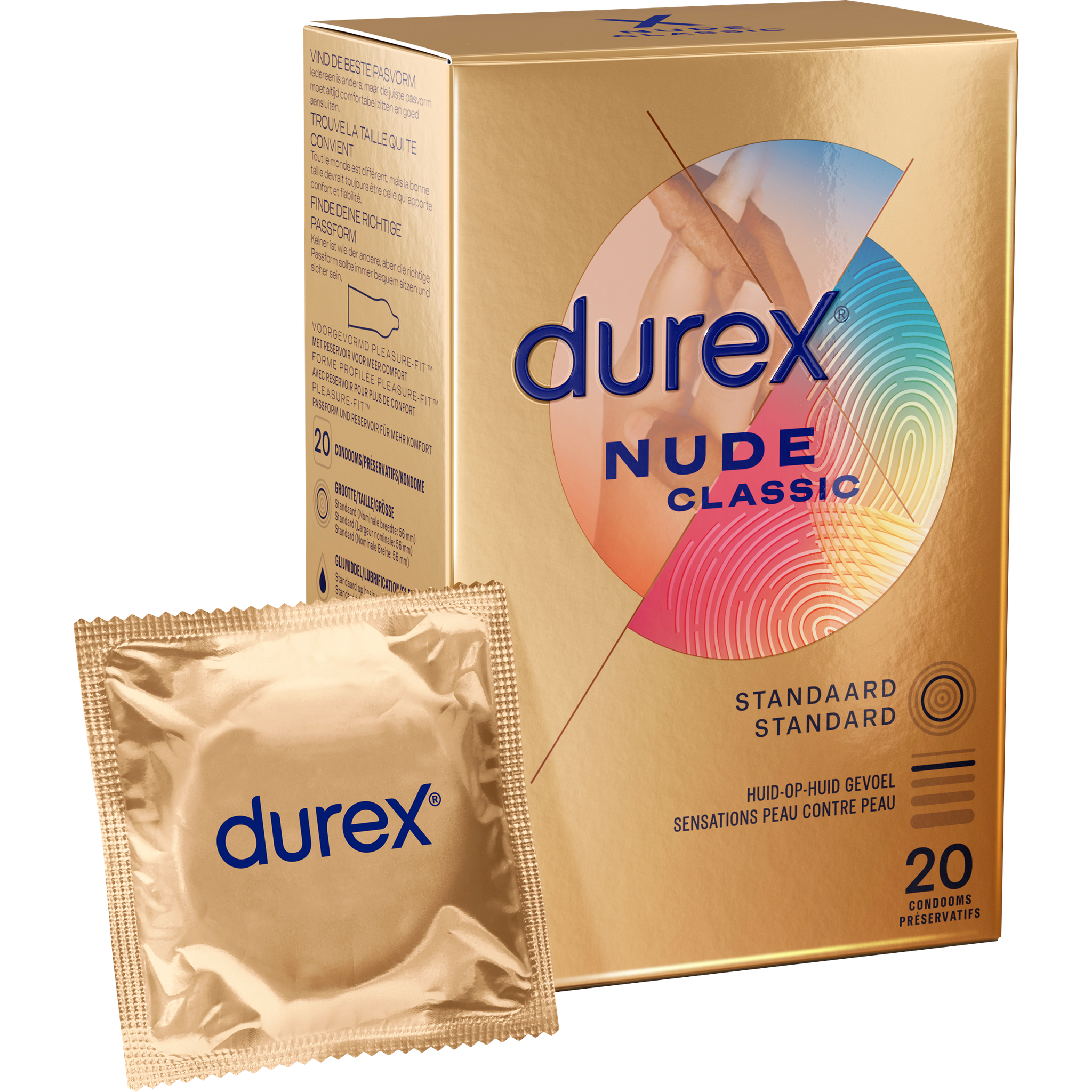 Durex Nude Classic Condooms 20 stuks