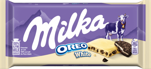 Milka Chocoladereep oreo white