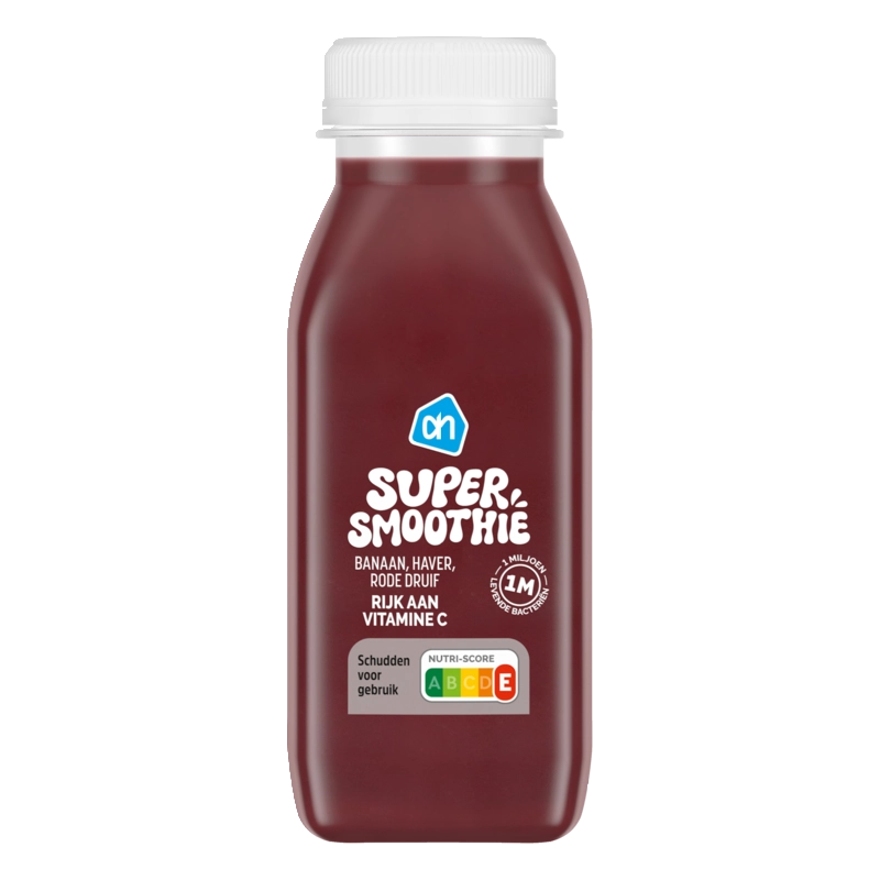 AH Super smoothie banaan haver rode druif