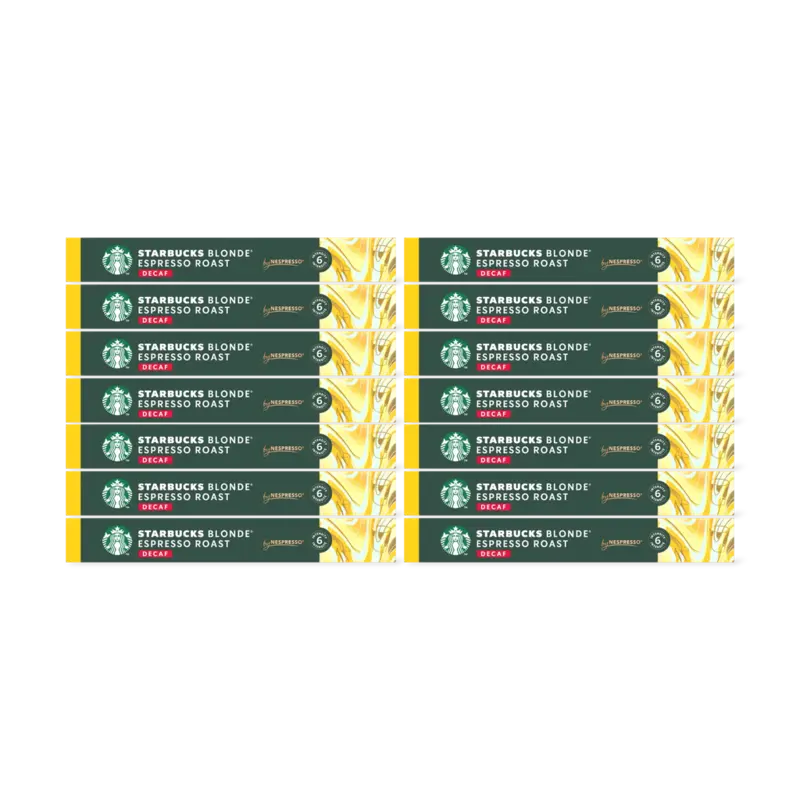 Starbucks Blonde espresso roast decaf caps 14-pack