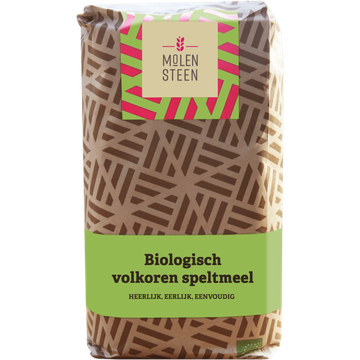 Molensteen biologisch volkoren speltmeel 1000g