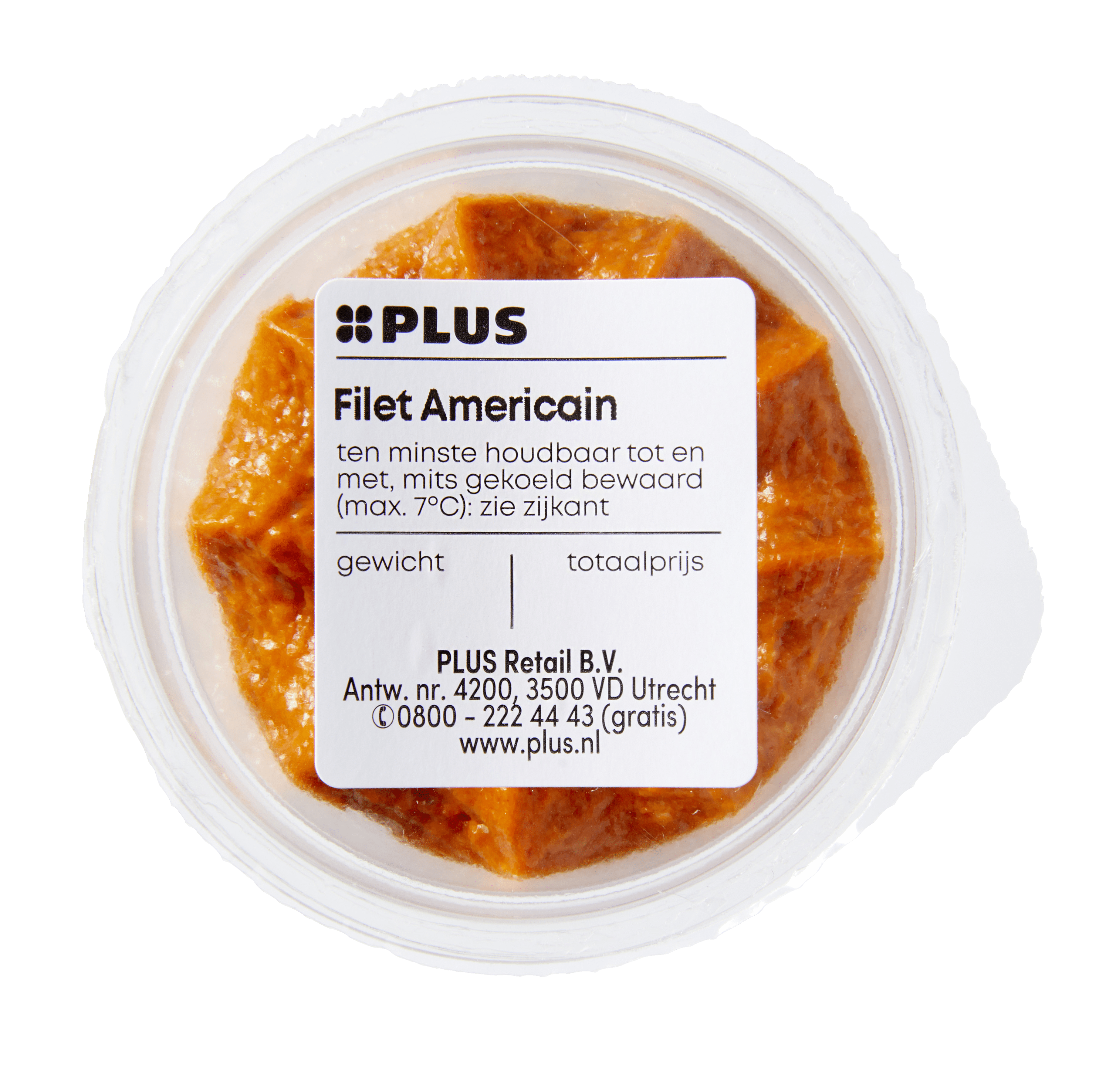 PLUS Filet americain cup