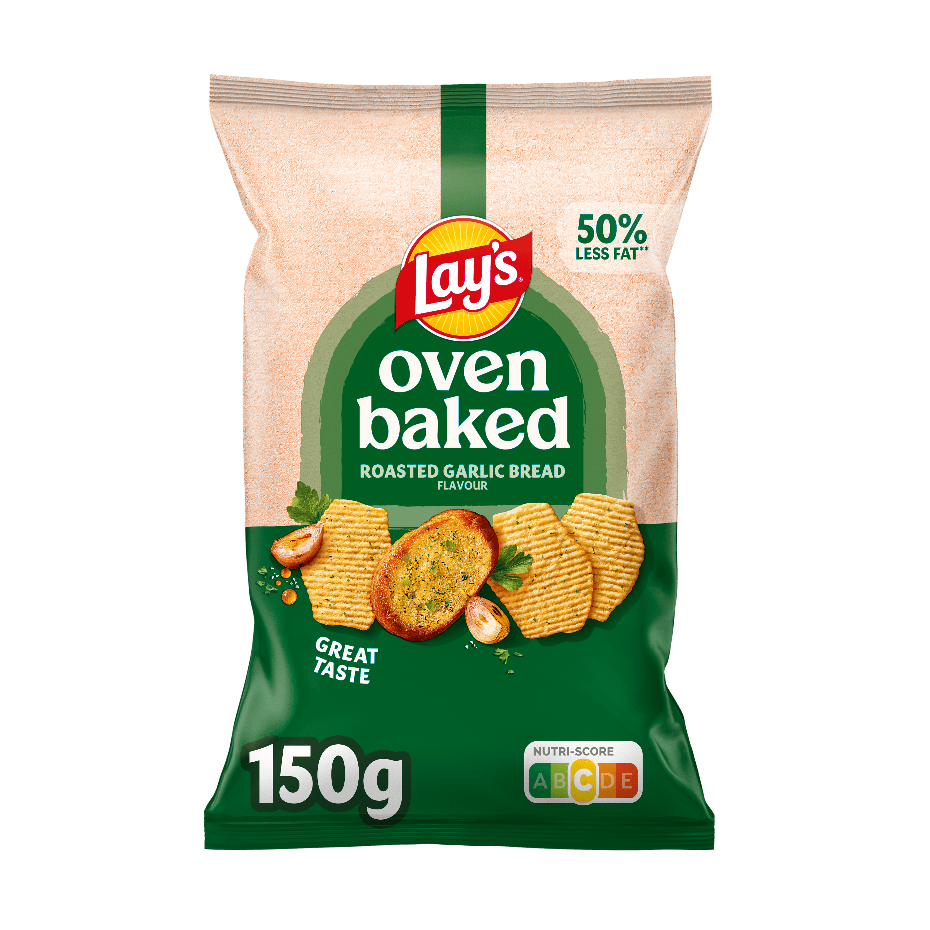 Lays Oven Baked Roasted Garlic Bread
