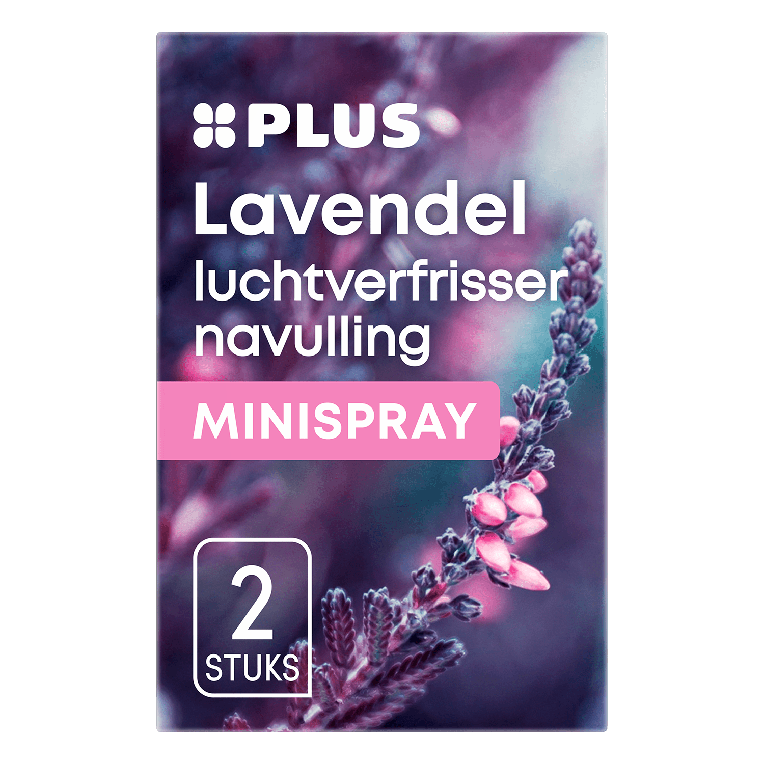 PLUS Luchtverfrisser minispray lavendel nav
