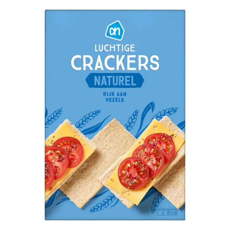 AH Luchtige crackers naturel