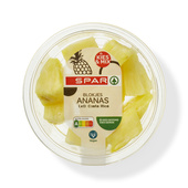 Spar Ananas blokjes 150 gram