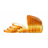 Lokale Bakker boeren wit half