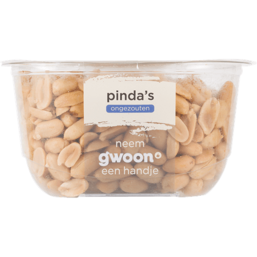G'woon Pindas ongezouten