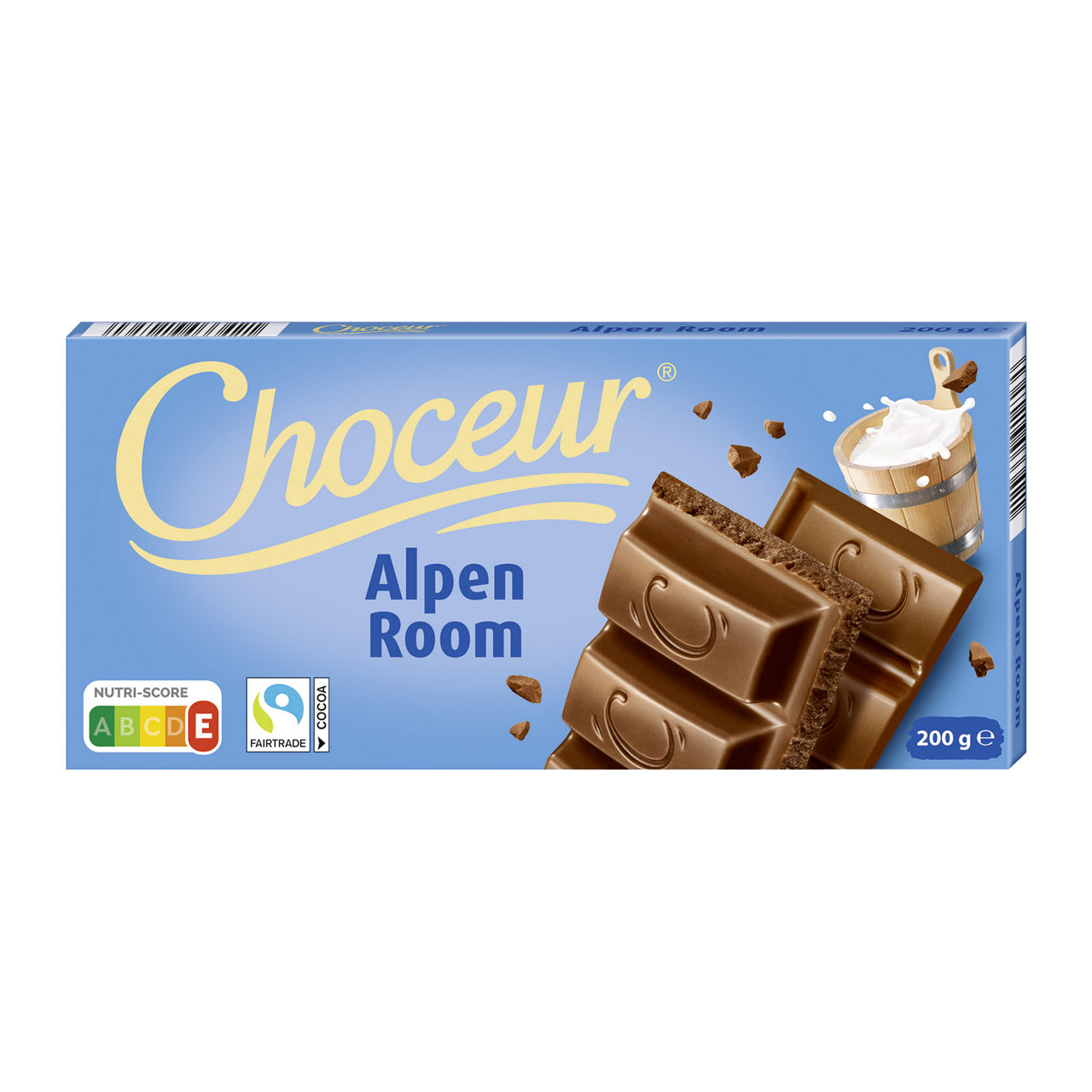 Melkchocolade alpenroom