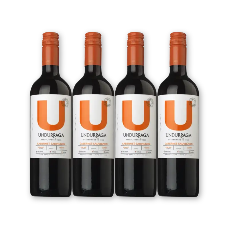 Undurraga Undurraga Cabernet sauv 4 flessen