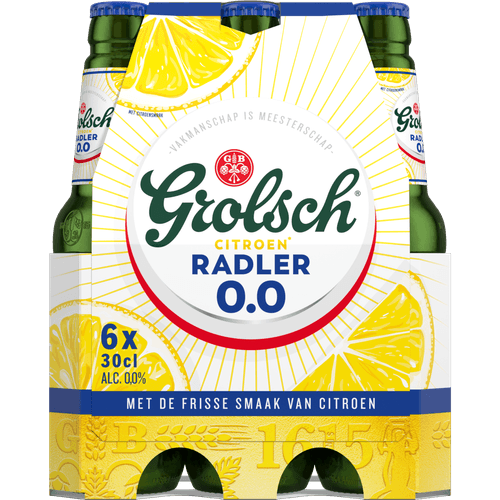 Grolsch Radler citroen 0.0%