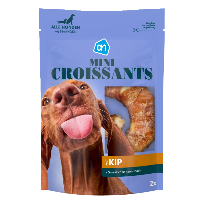 AH Mini croissants met kip