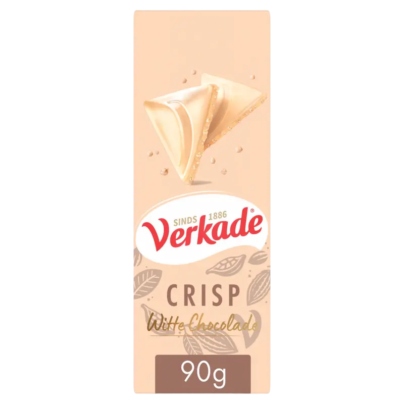 Verkade Crisp witte chocoladereep