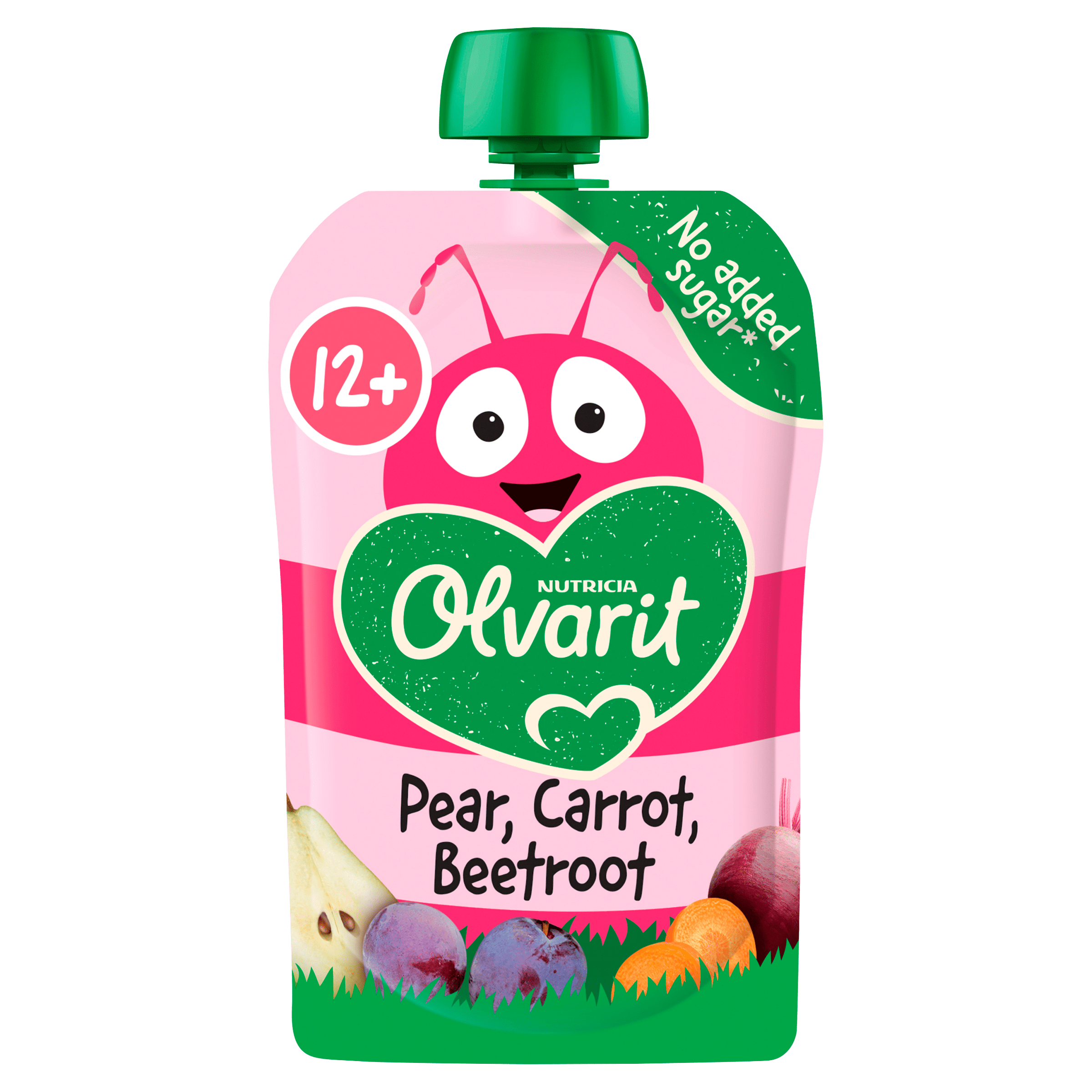 Olvarit 12+mnd Knijpfruit Peer Wortel Biet