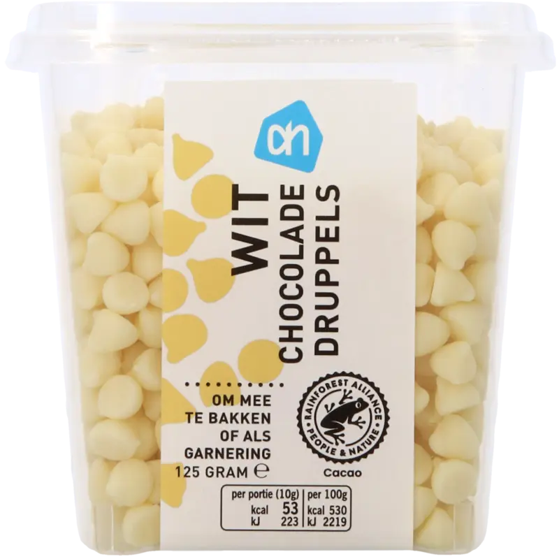 AH Witte chocolade druppels