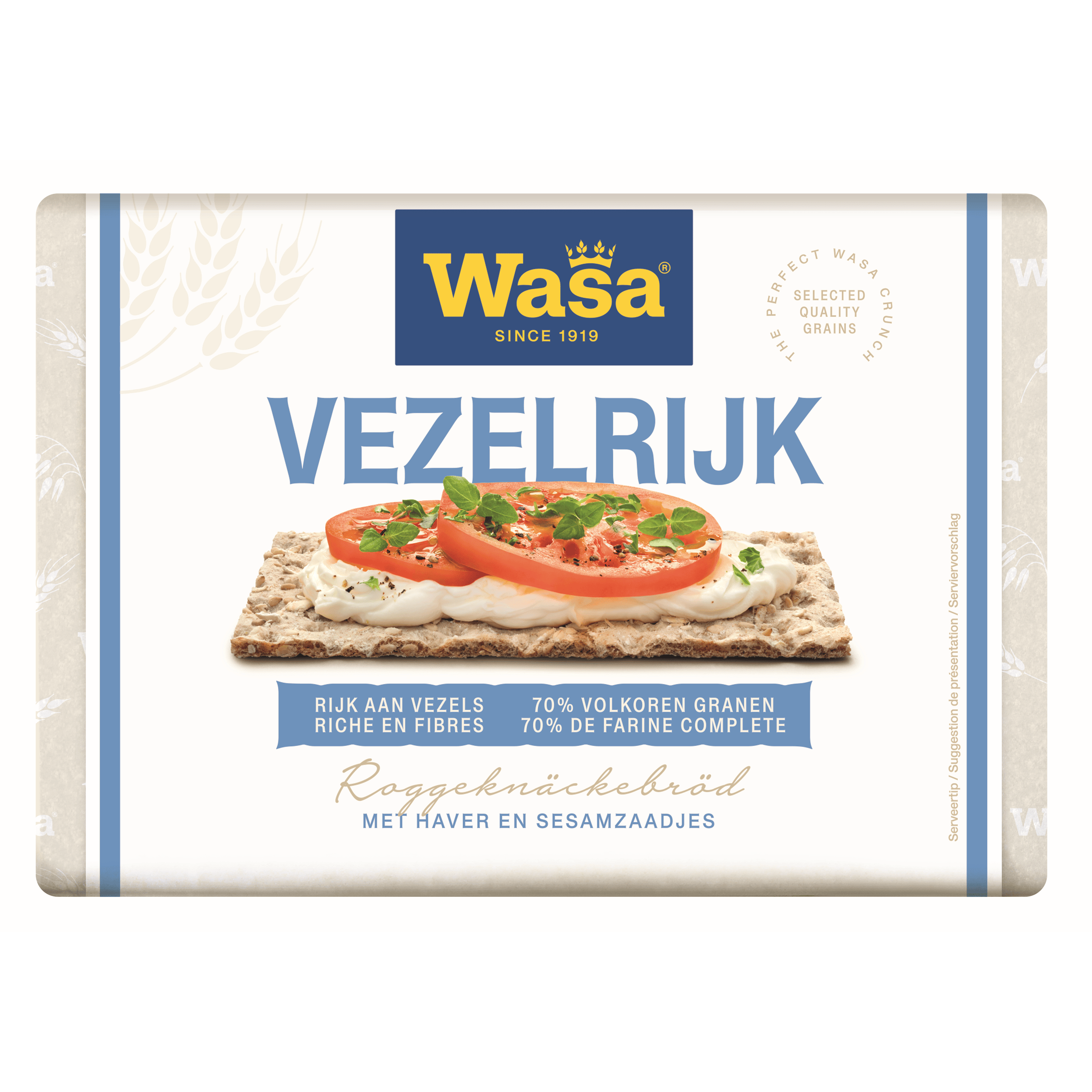 Wasa Knäckebröd Vezelrijk 30 stuks