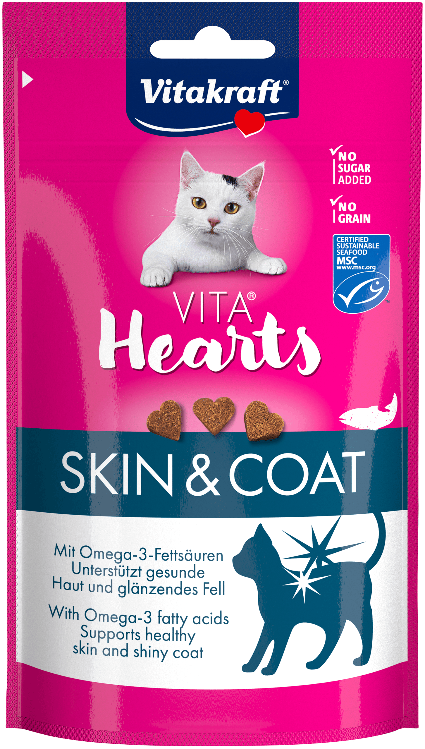 Vitakraft vitahearts skin & coat