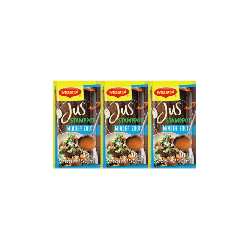 Maggi Jus stamppot minder zout 3-pack