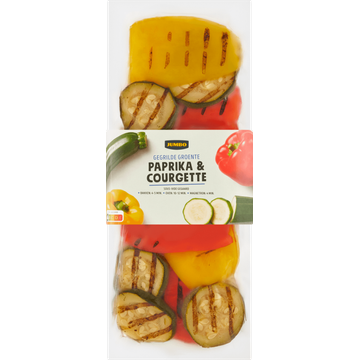 Jumbo Sous-vide Gegrilde Groente Paprika & Courgette 350g