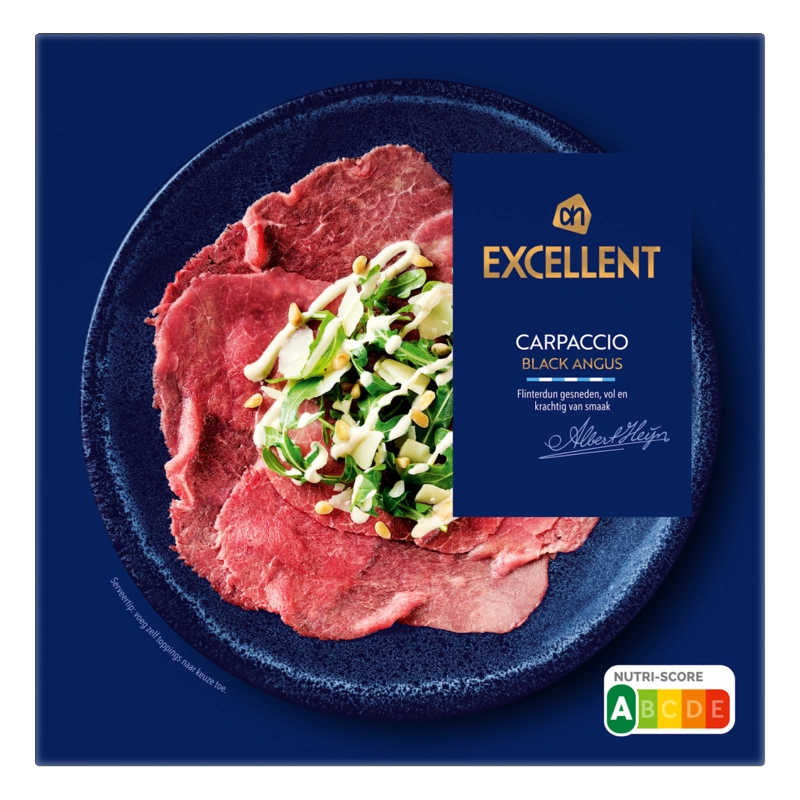 AH Excellent Black angus carpaccio