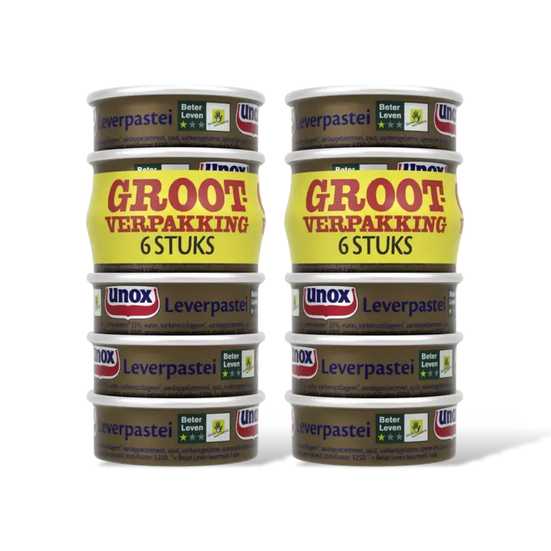 Unox Leverpastei 12-pack