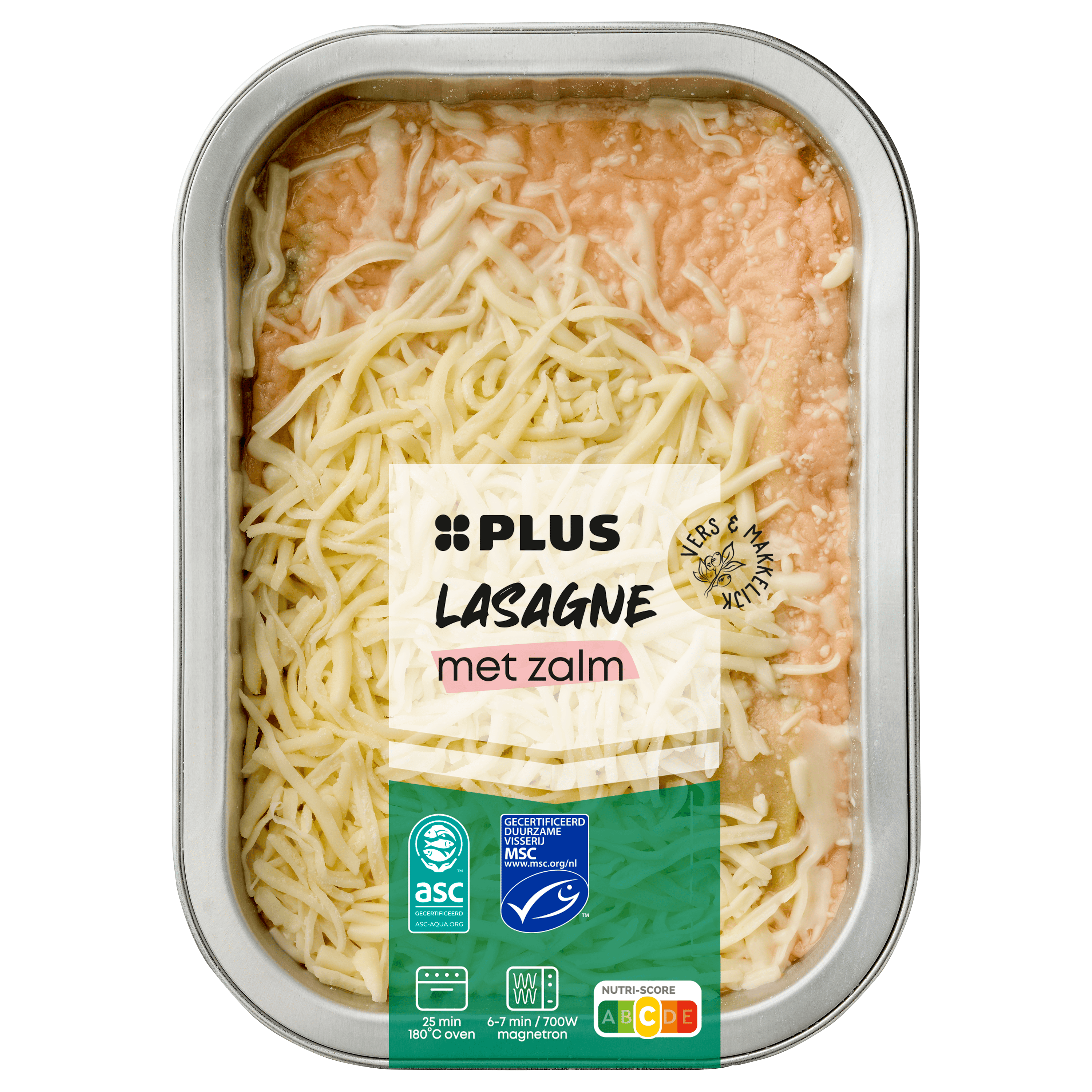 PLUS Lasagne met zalm