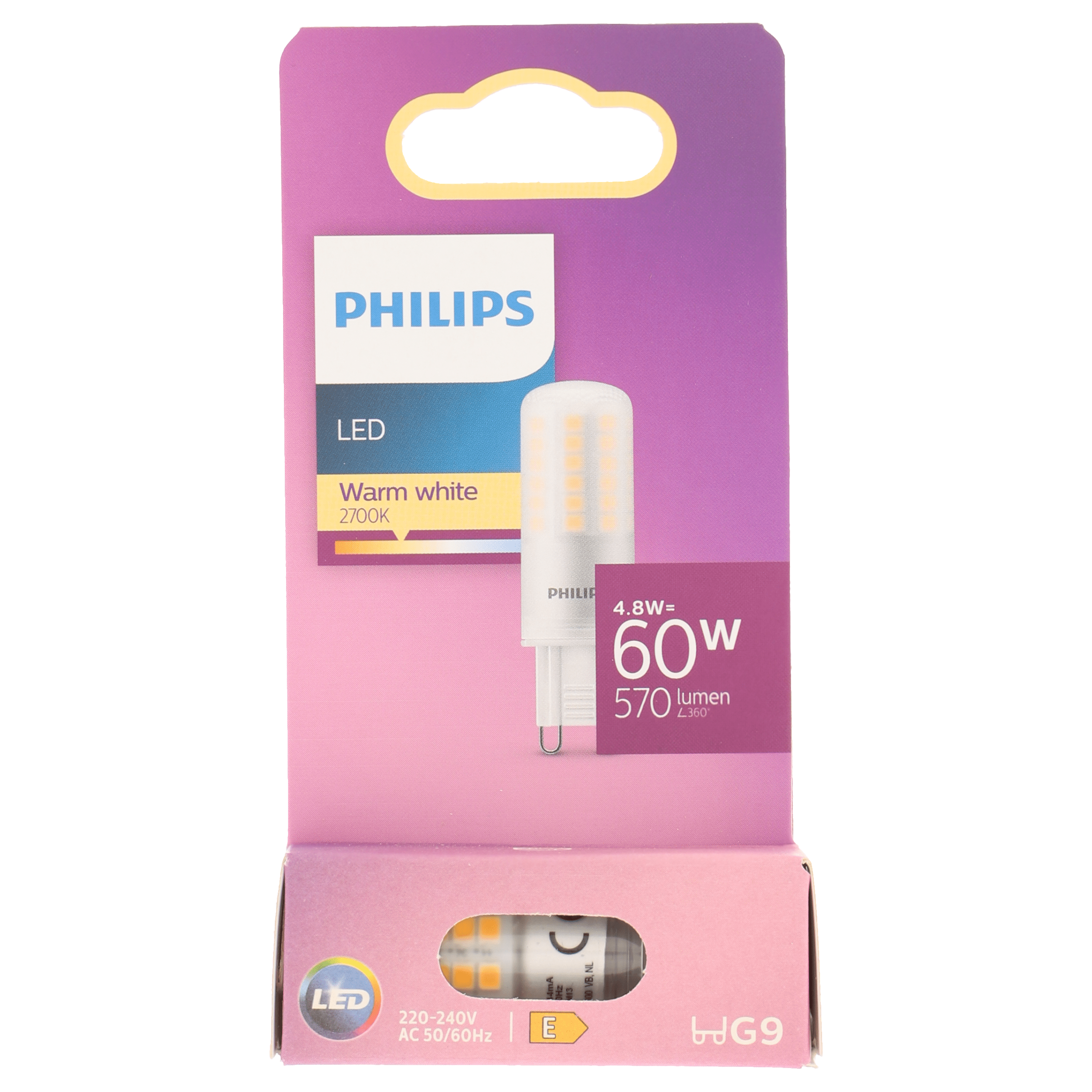 Philips LED Capsule 60W G9 WW ND SRT6