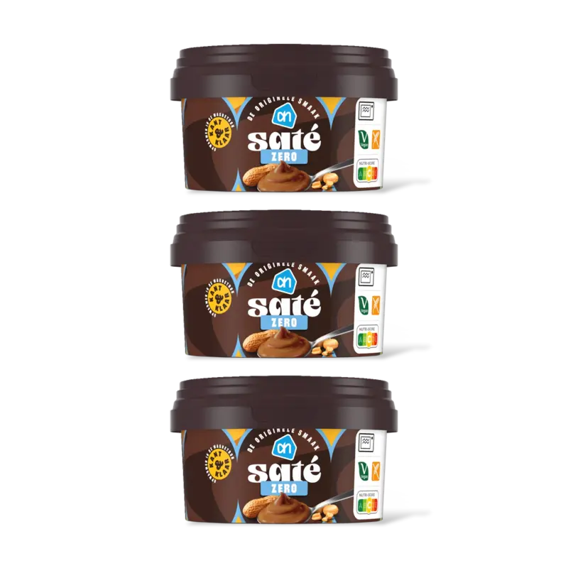 AH Sate saus zero 3-pack
