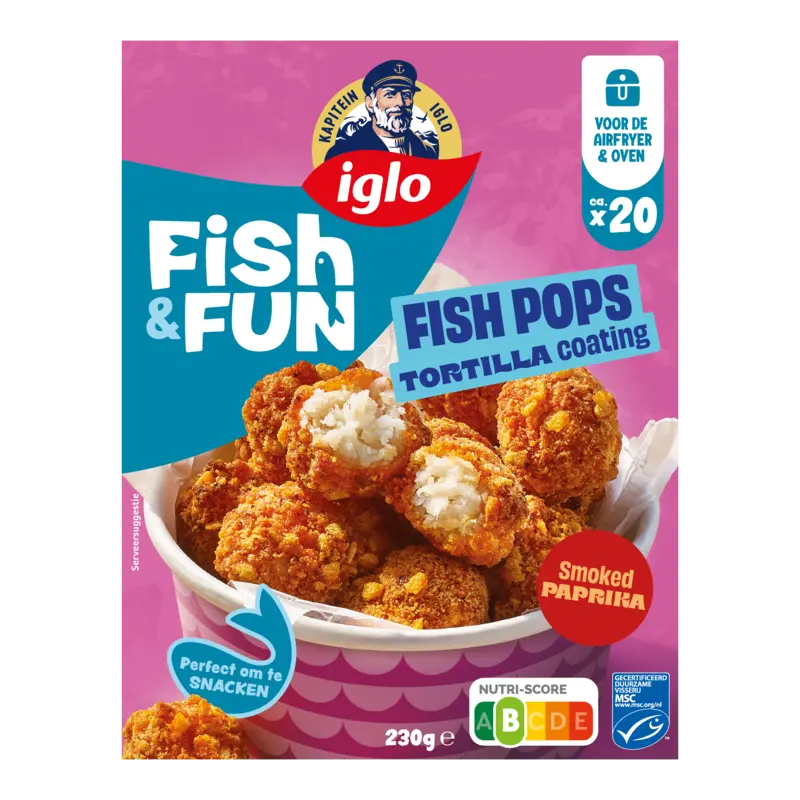 Iglo Fish & fun fish pops